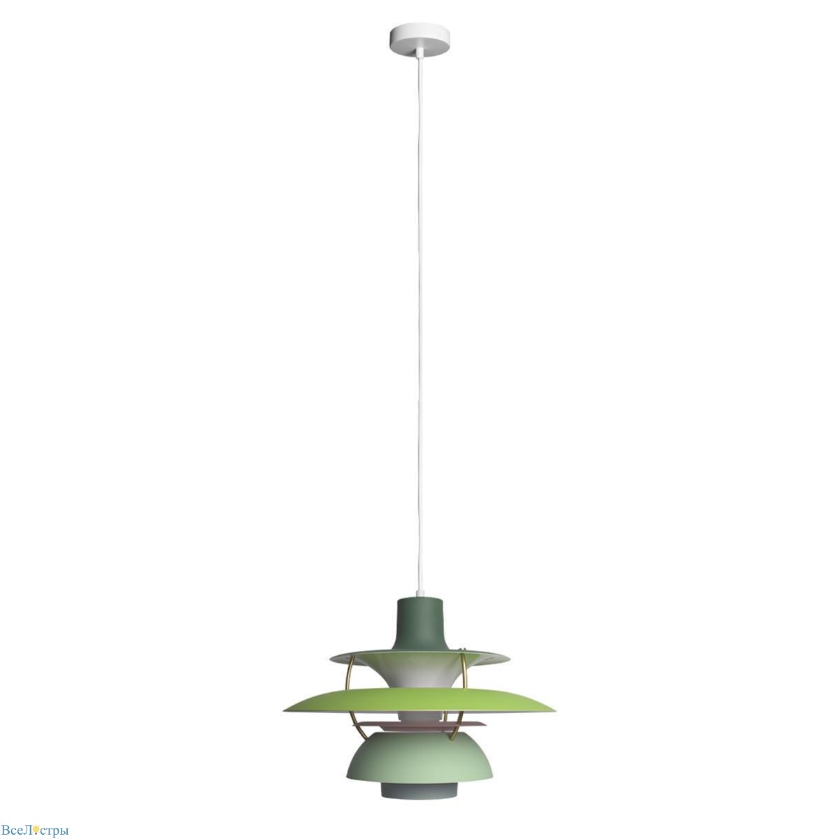 подвесной светильник loft it floret 10113 green