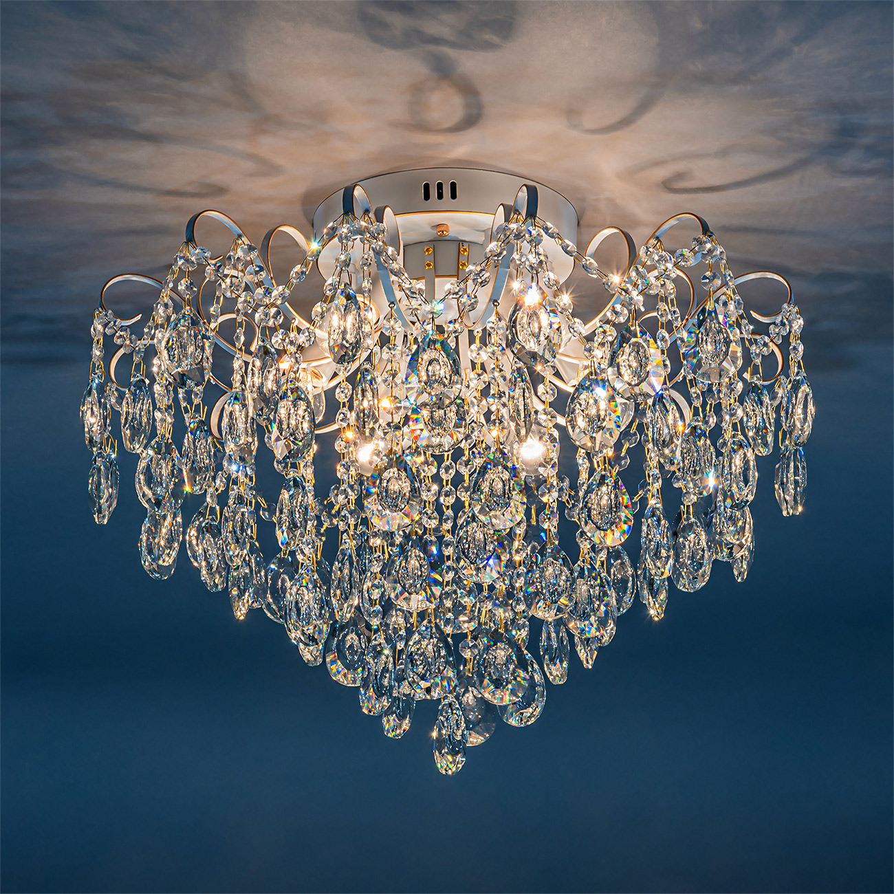 потолочная люстра escada gertrude 1120/6pl