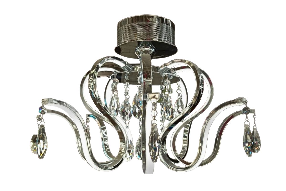 потолочная люстра elvan lu-6012/8-35w-nh-ch