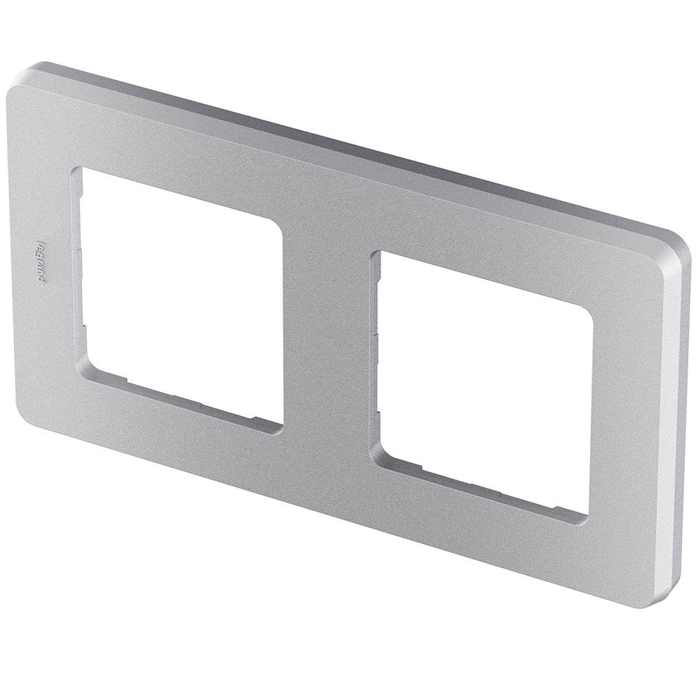 рамка двухместная legrand inspiria 673942