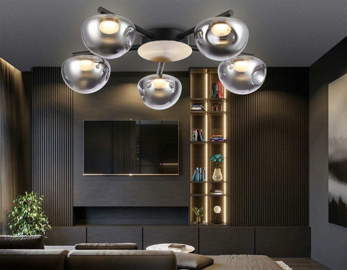 потолочная люстра ambrella light high light modern lh12009