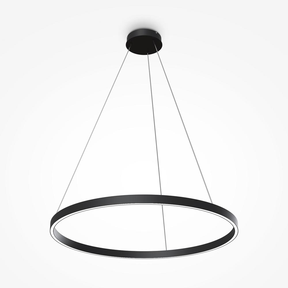 подвесной светодиодный светильник maytoni rim mod058pl-l42bk