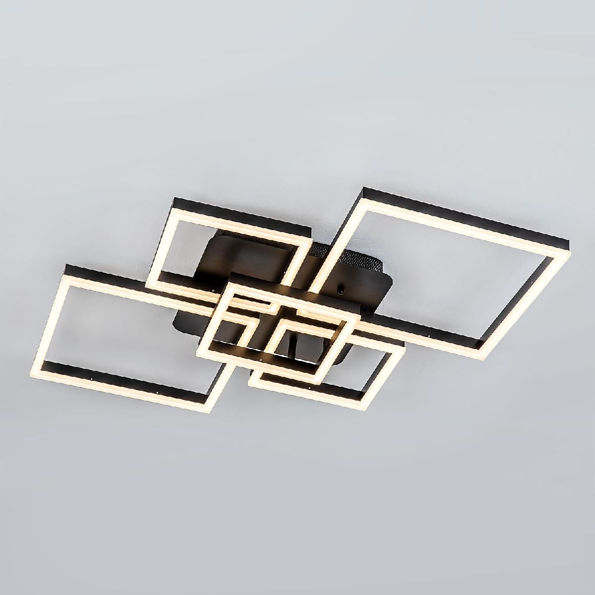 потолочная люстра led4u l11040-5 bk