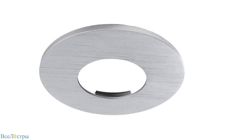 крышка deko-light cover silver brushed round cob 68 ip65 + mizar ii 930099