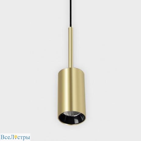 подвесной светодиодный светильник italline dl 3038 black/gold
