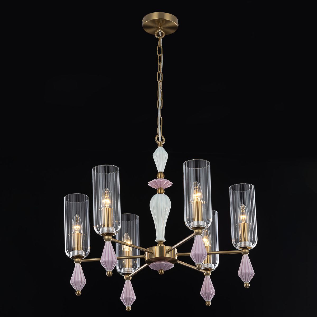 подвесная люстра citilux fernet cl254160