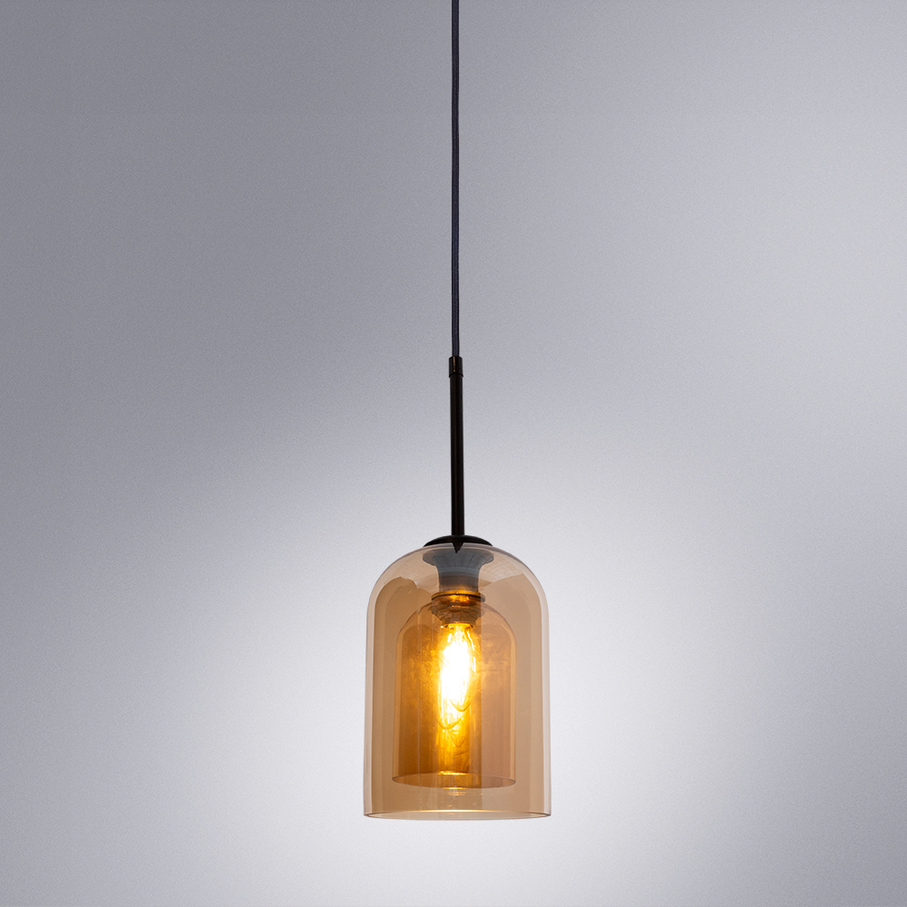 подвесной светильник arte lamp paio a7015sp-1bk