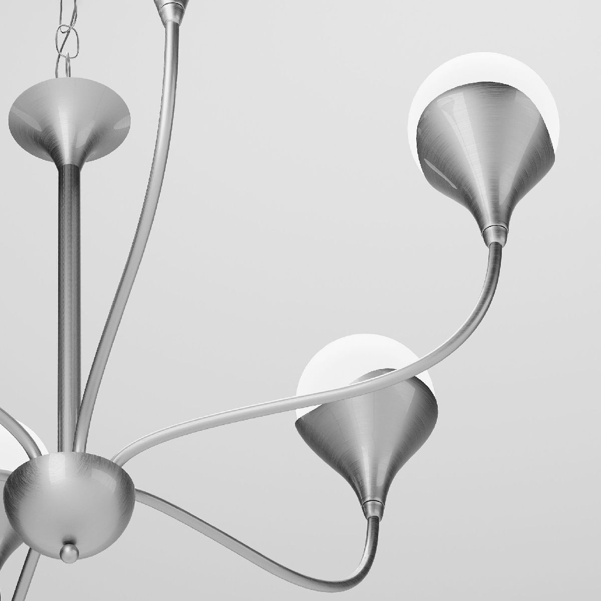 подвесная люстра eurosvet 60169/6 никель smart a068276