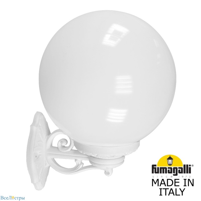 уличный настенный светильник fumagalli globe g30.131.000.wyf1r