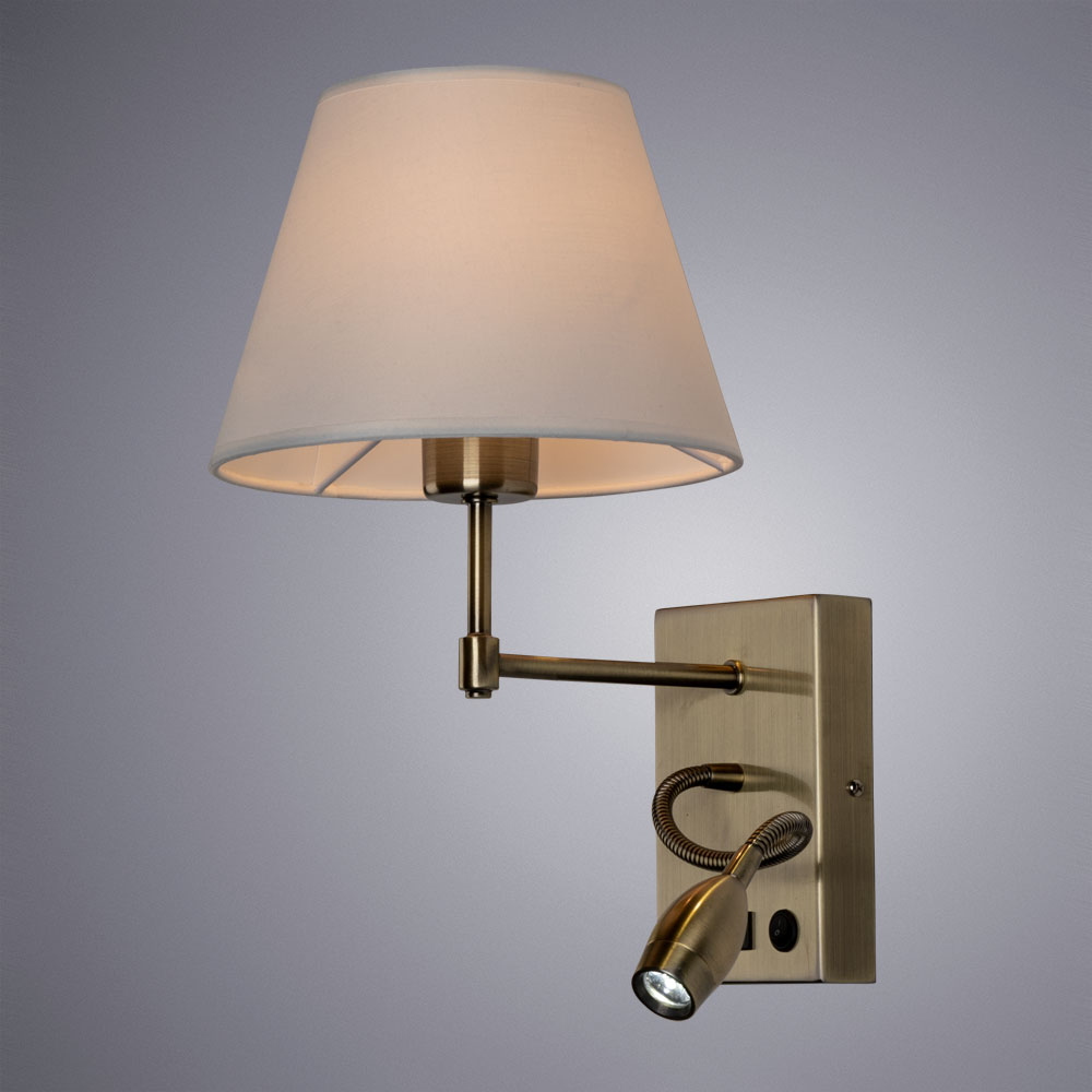 бра arte lamp elba a2581ap-2ab