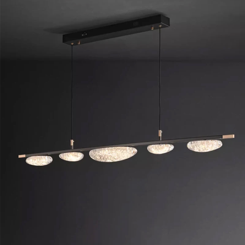 подвесная люстра delight collection mt9125-5hl pearl black