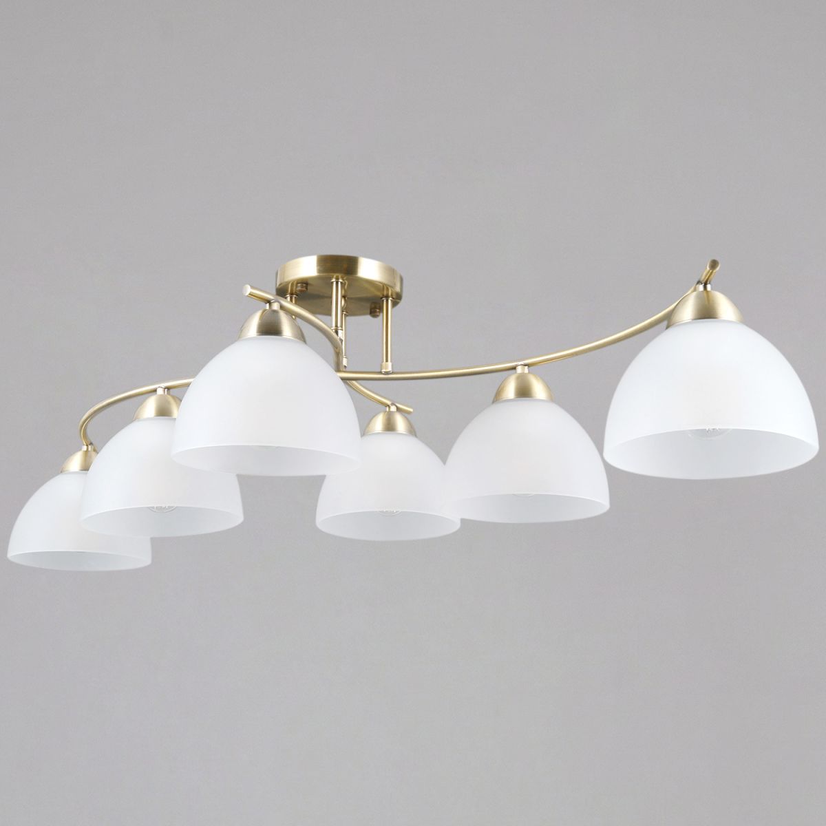 потолочная люстра illumico il0909-6csq-26 ab elite