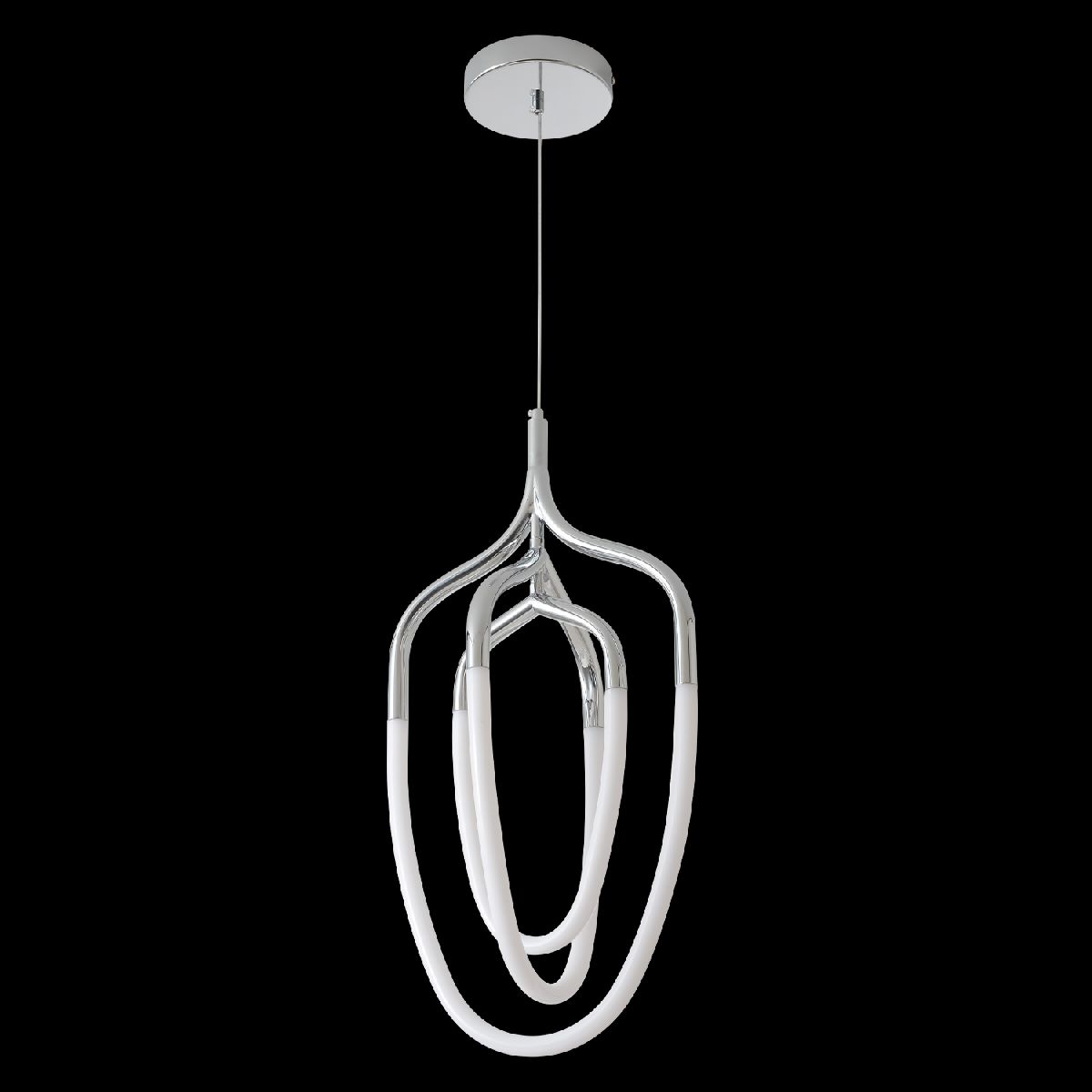 подвесной светильник crystal lux pera sp50w led chrome