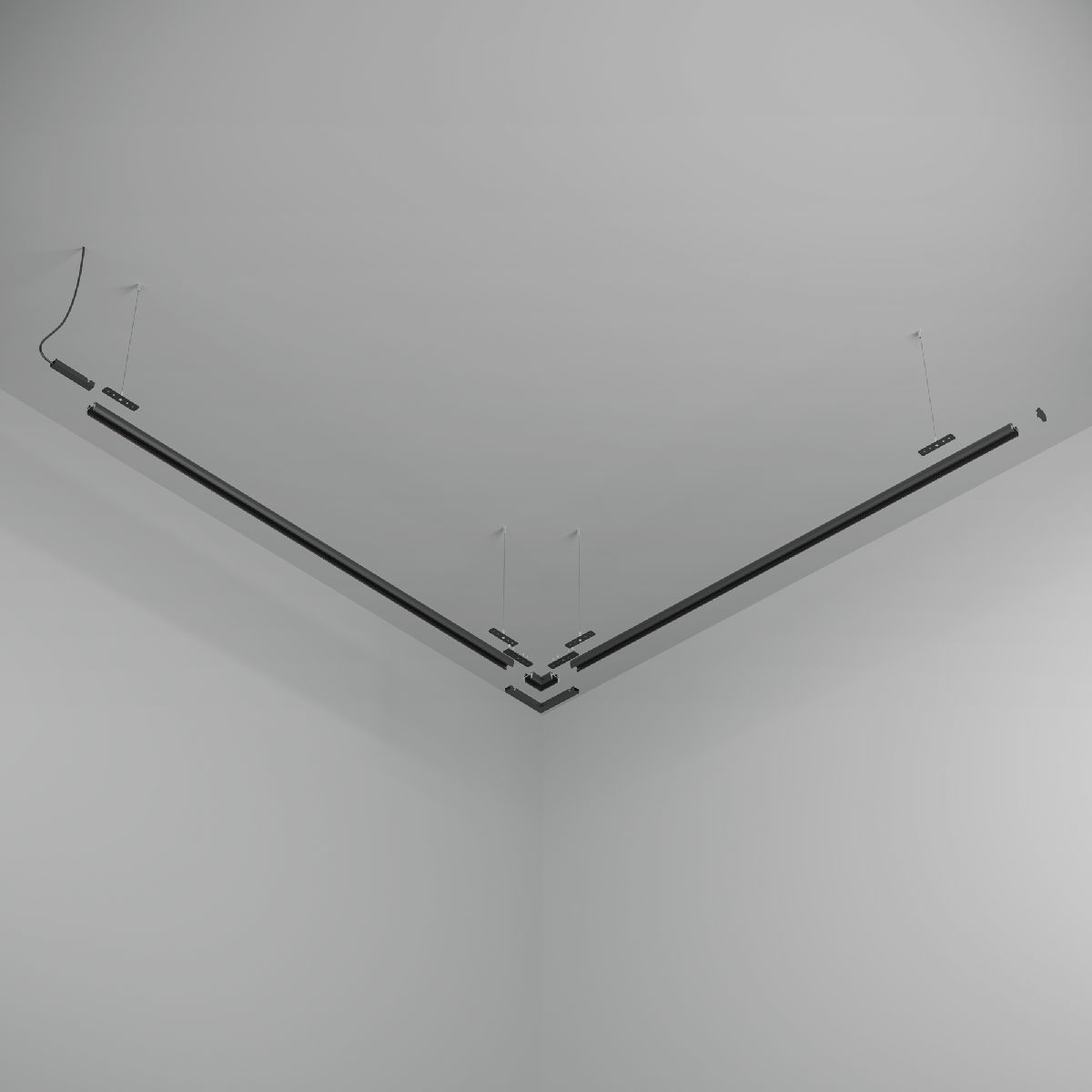 шинопровод накладной/подвесной maytoni busbar trunkings basity trx172-r-113b