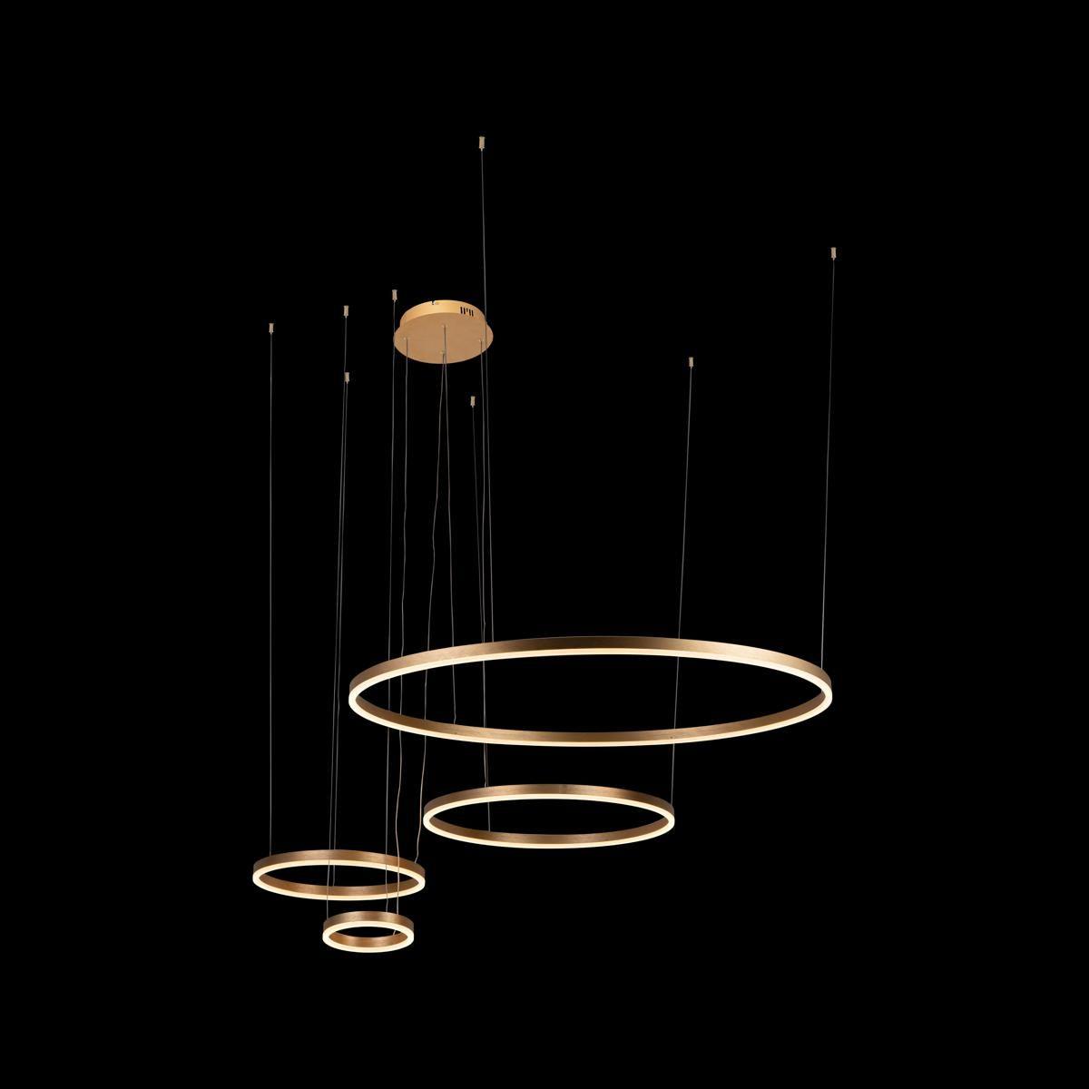 подвесной светодиодный светильник loft it ring 10017/4s