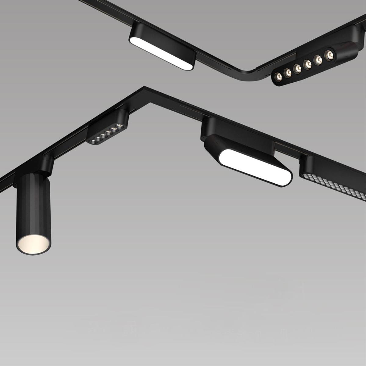 трековый светодиодный светильник для низковольтного шинопровода novotech shino smal 359092