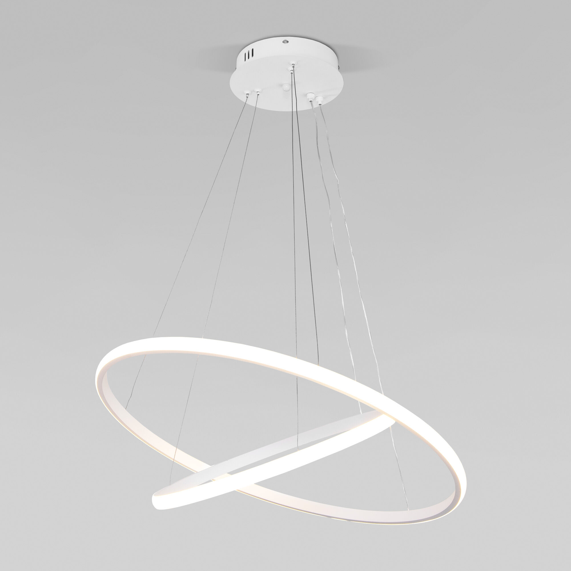 подвесная люстра eurosvet collars 90264/2 белый