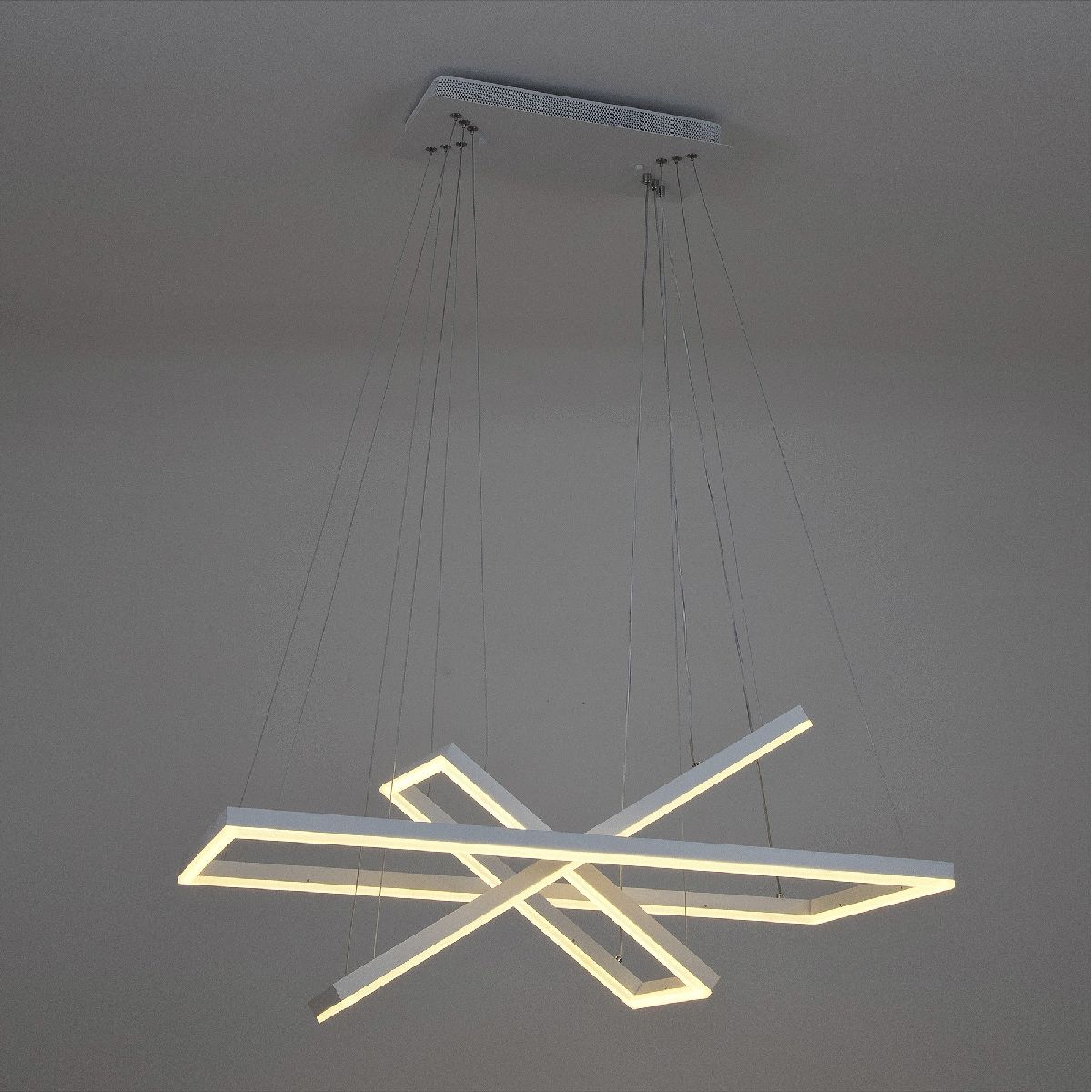 подвесная люстра led4u l11001-3hl wh