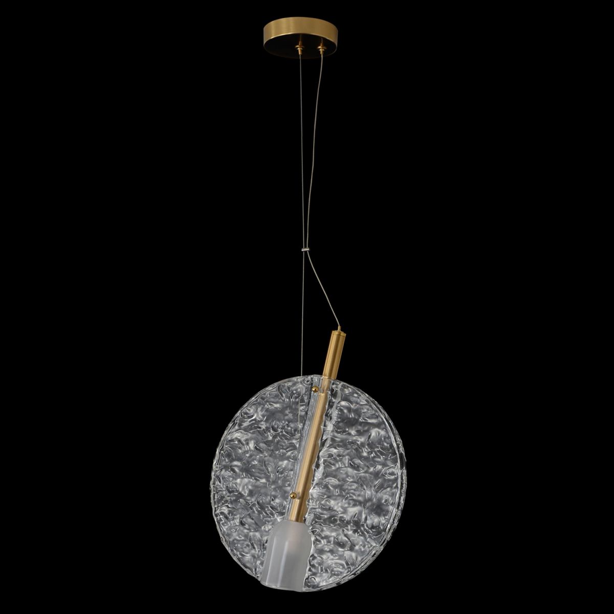 подвесной светильник crystal lux frozen sp1 brass