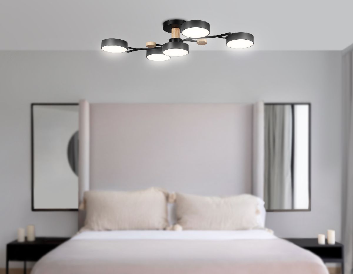потолочная люстра ambrella light linetech fl4835