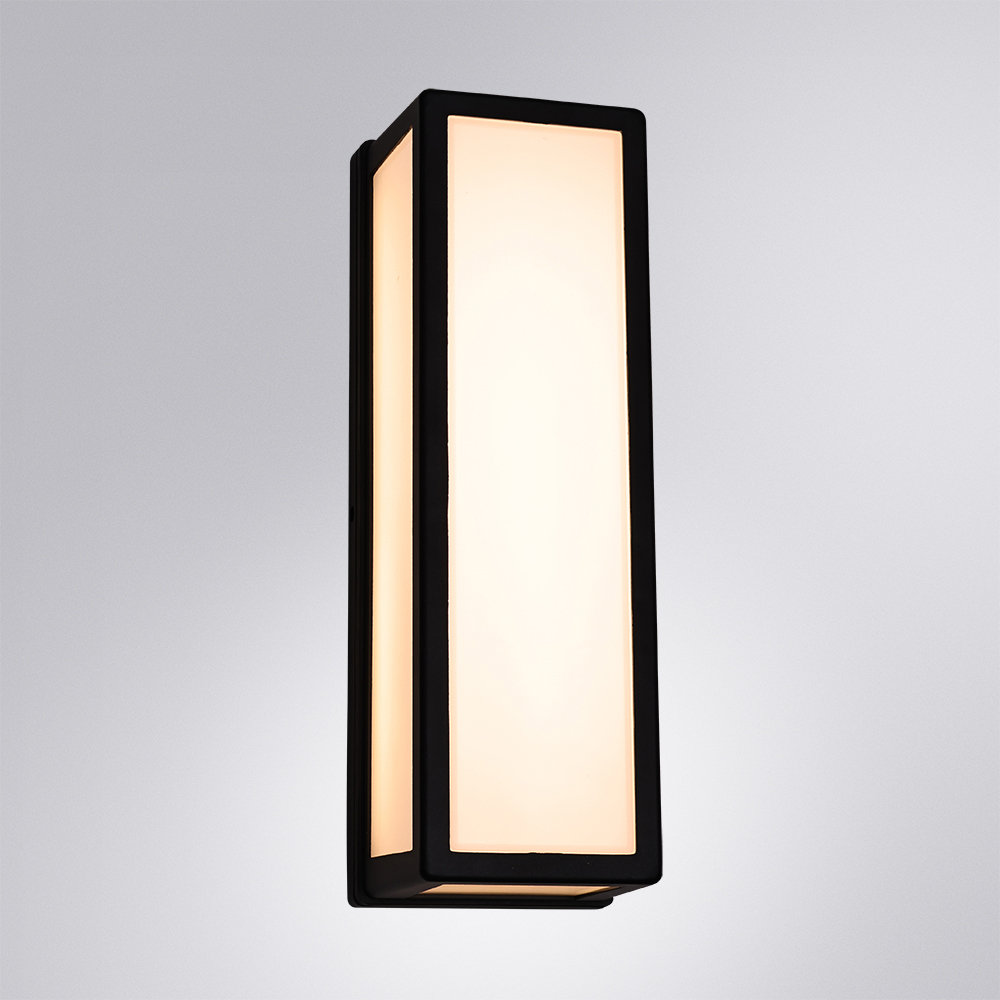 уличный настенный светильник arte lamp alphard a8526al-2bk