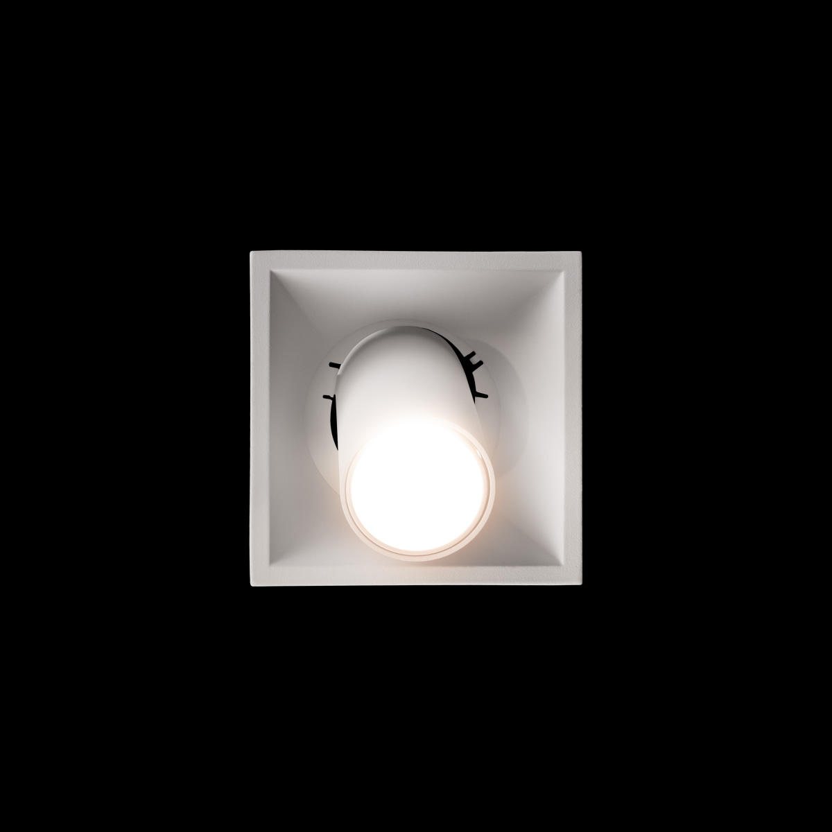 встраиваемый светильник loft it lens 10322/b white