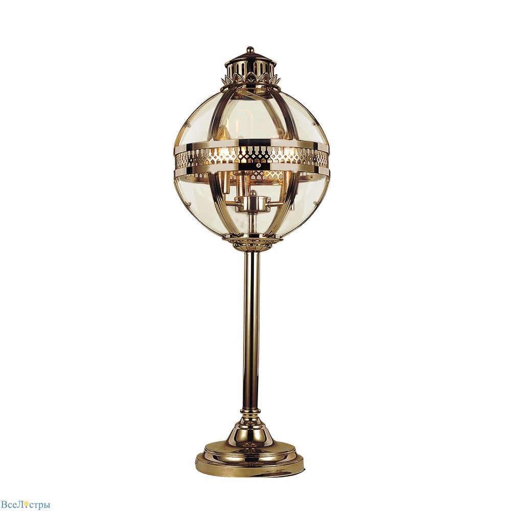 настольная лампа residential 3 brass delight collection
