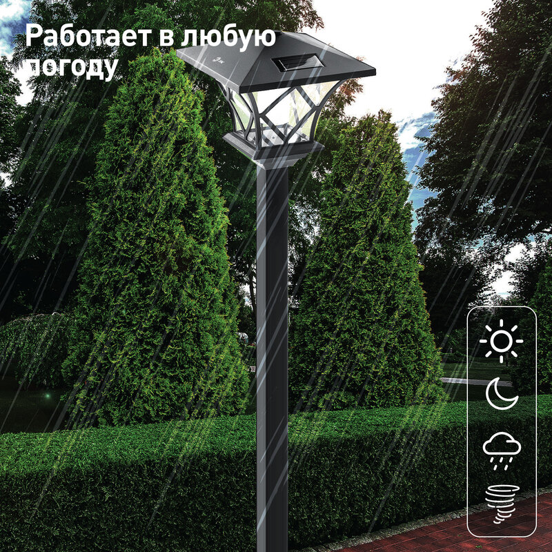 уличный светильник эра sl-pl155-pst б0007513