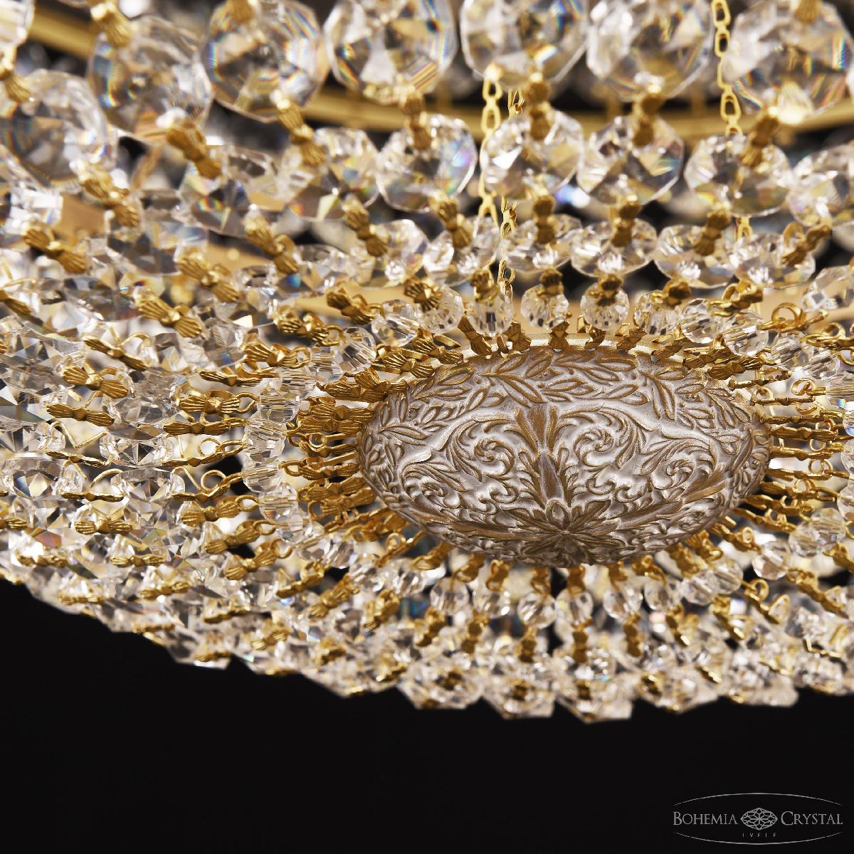потолочная люстра bohemia ivele crystal al19101/55ol agw