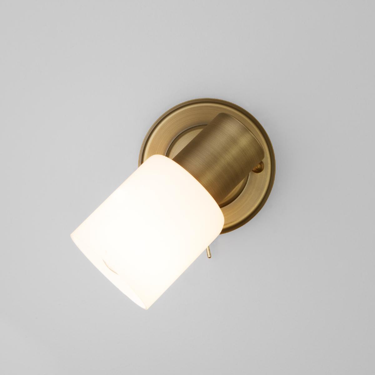 настенный светильник eurosvet corso 20089/1 бронза