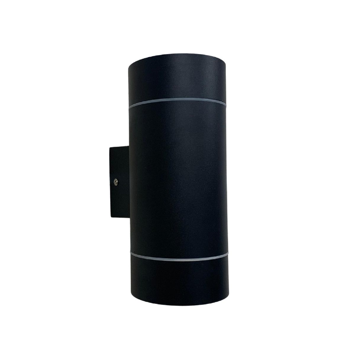 уличный настенный светильник uniel uul-s92a 2х50w/gx53 ip65 black ul-00009365
