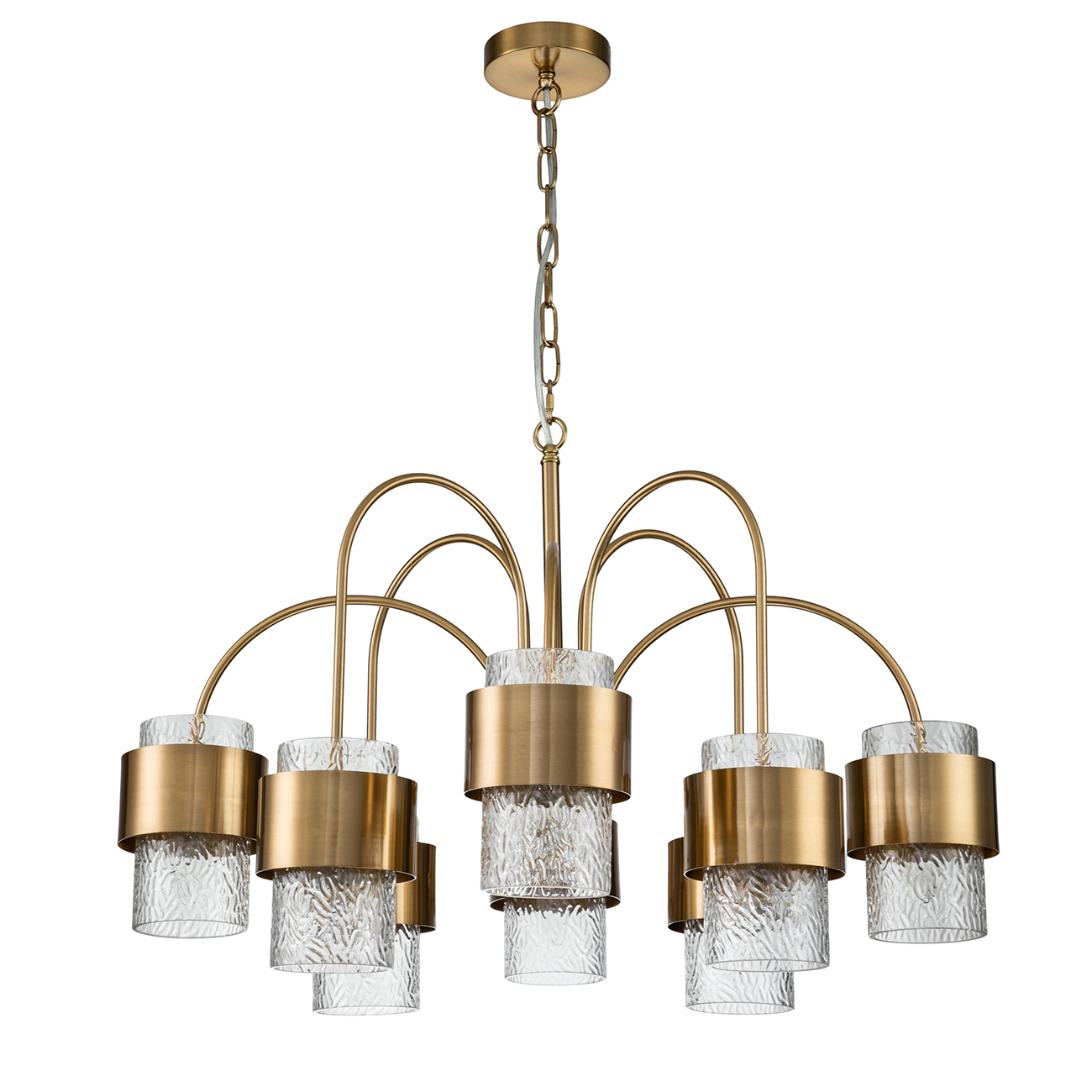 подвесная люстра indigo eleganza 12019/a/8p brass v000323