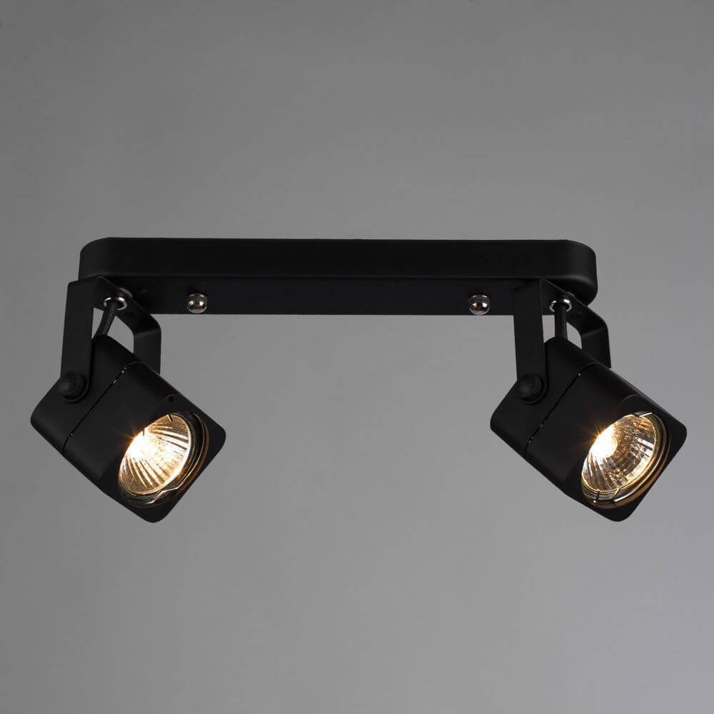 спот arte lamp lente a1314pl-2bk
