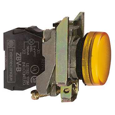 сигнальная лампа schneider electric xb4bv65