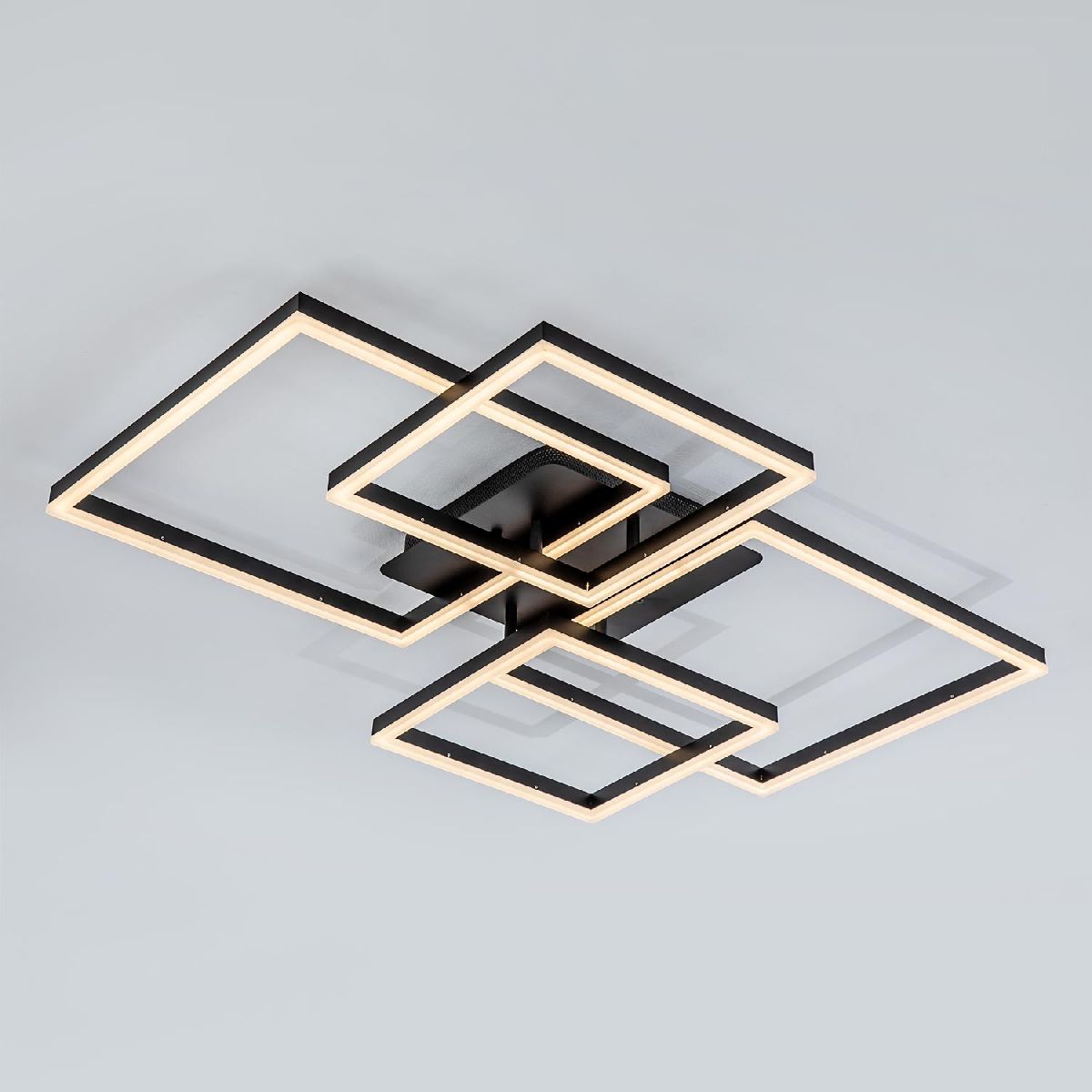 потолочная люстра led4u l11060-4 bk