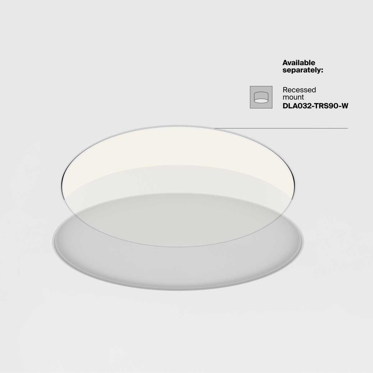 потолочный светодиодный светильник maytoni zon c032cl-90w4k-rd-mg