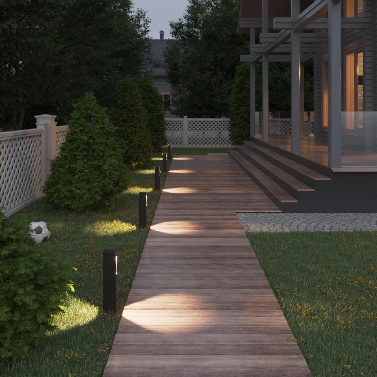 ландшафтный светильник odeon light nature gala 6658/14gl3