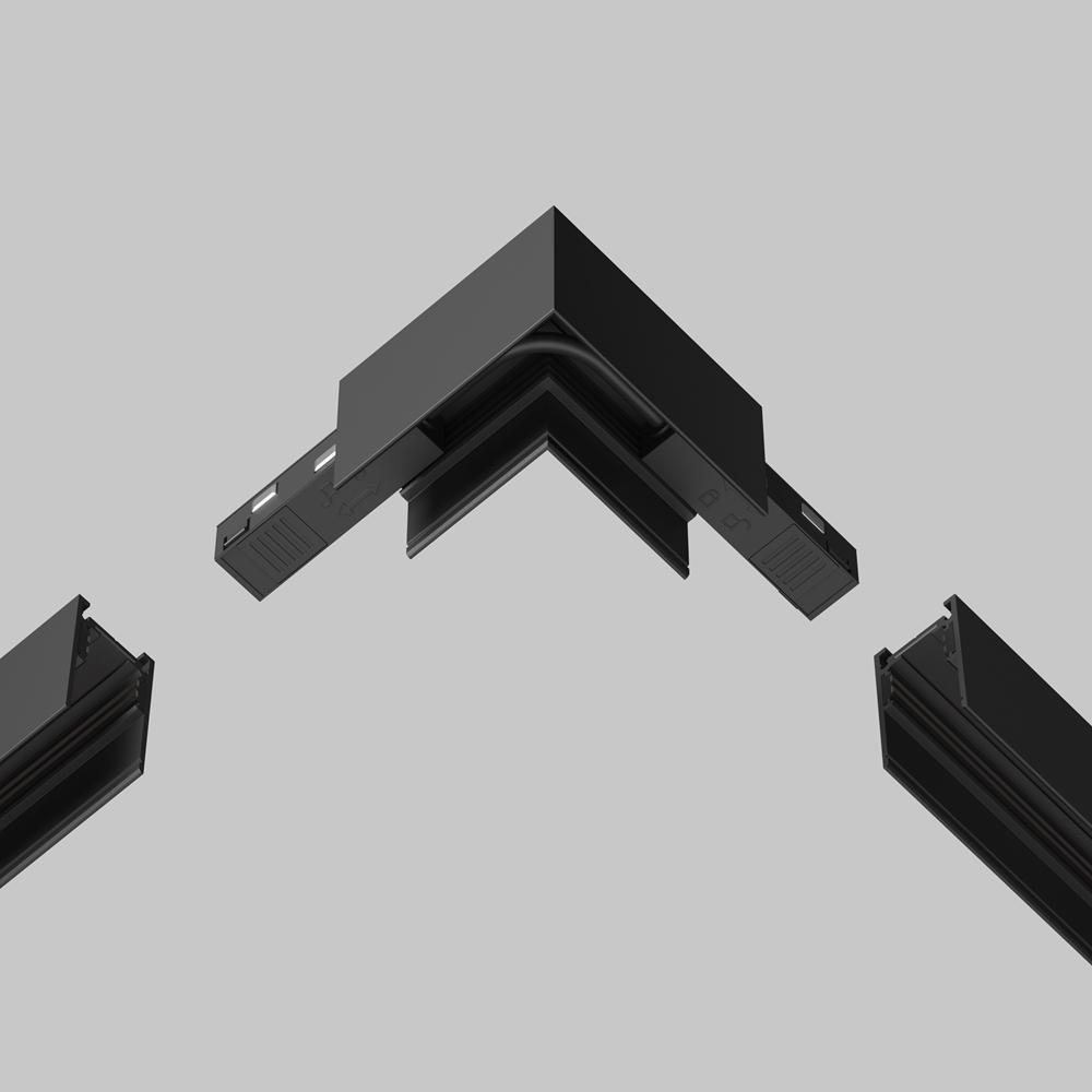 коннектор питания угловой гибкий maytoni technical magnetic track system exility accessories for tracks exility tra034cpc-42b-15-1