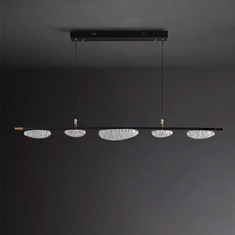 подвесная люстра delight collection mt9125-5hl pearl black