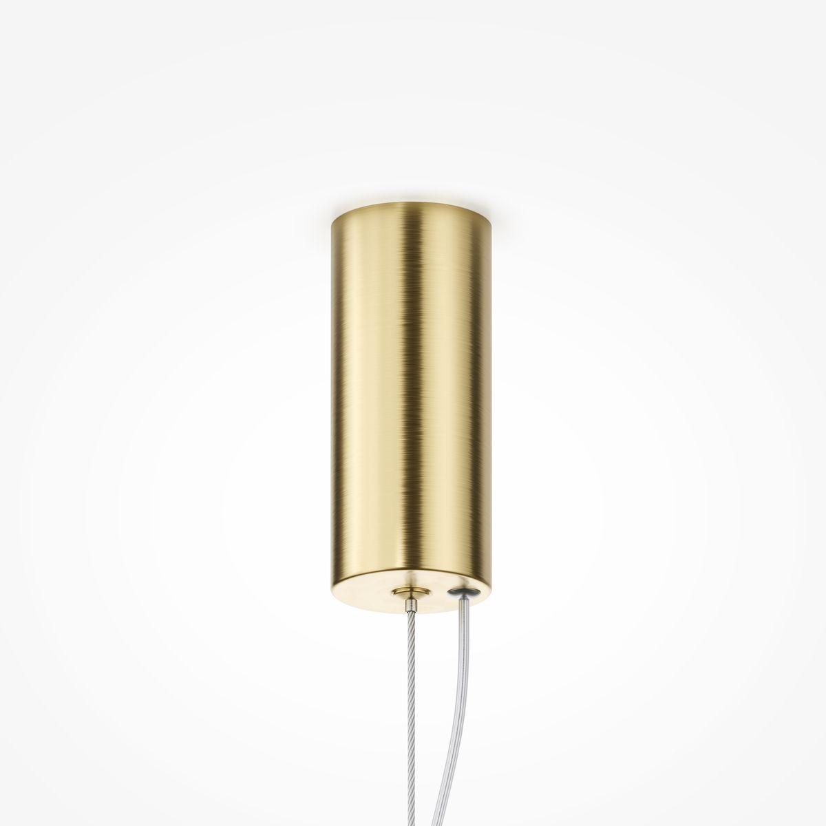 подвесной светодиодный светильник maytoni pattern mod267pl-l18g3k