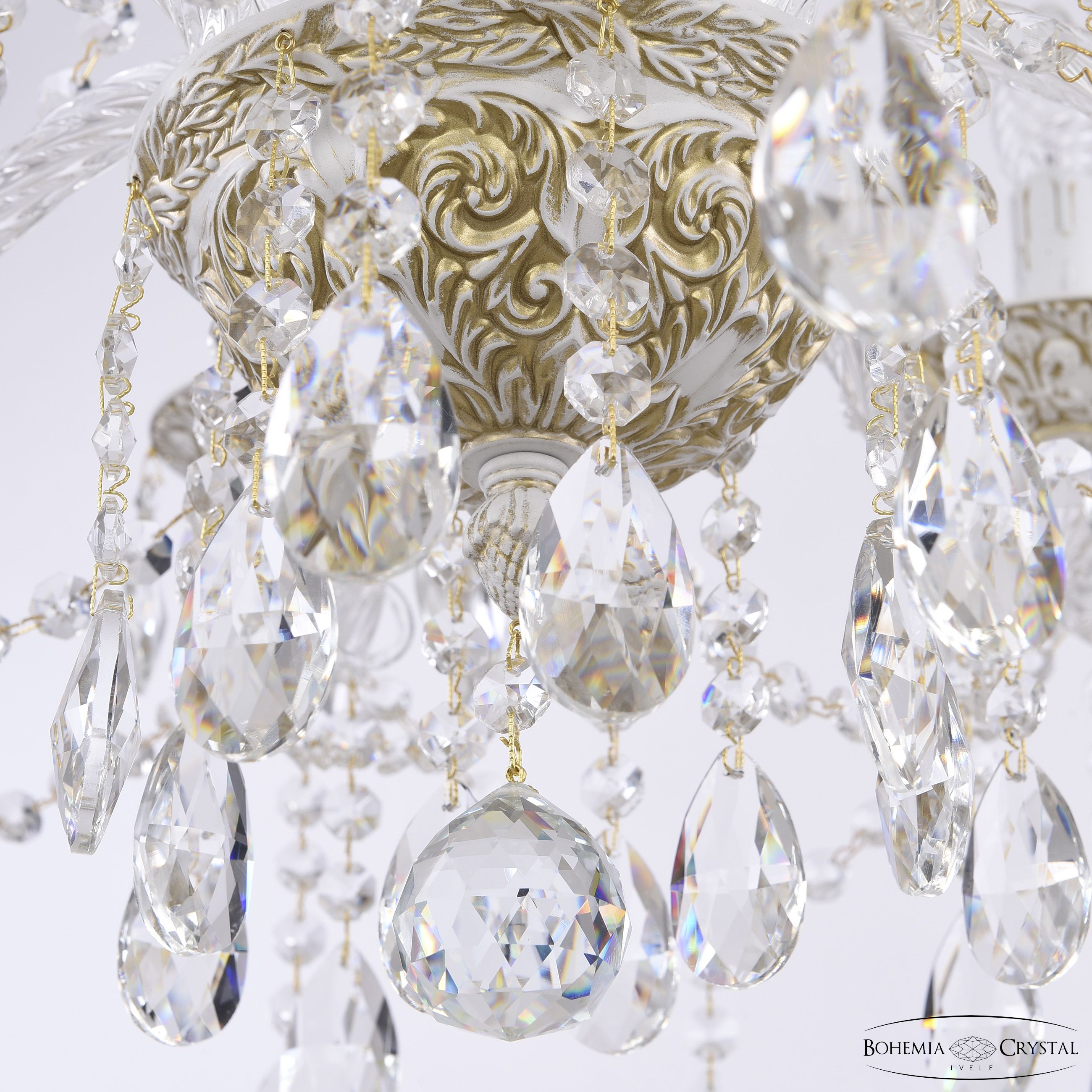 подвесная люстра bohemia ivele crystal al16313/8/240 wmg