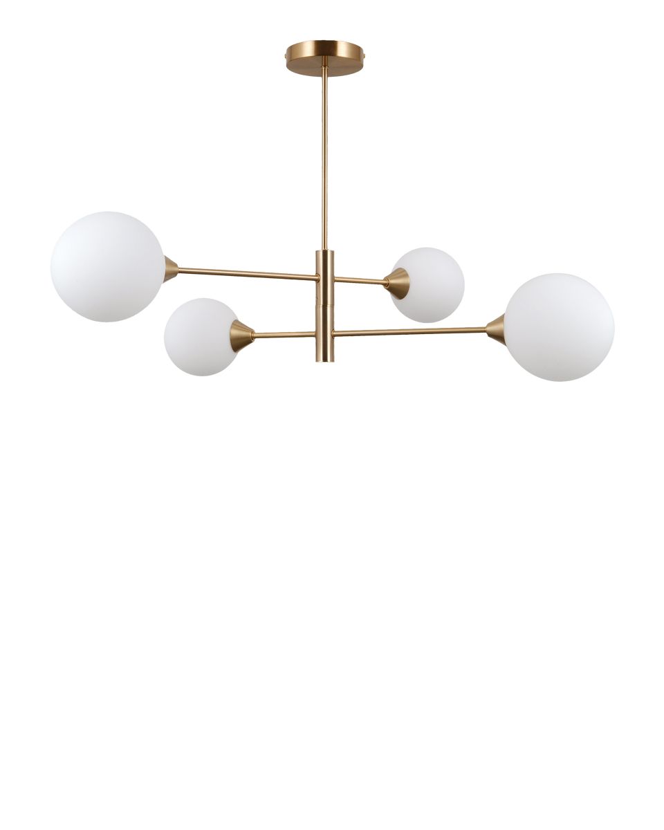 люстра на штанге moderli molecule v10837-4p