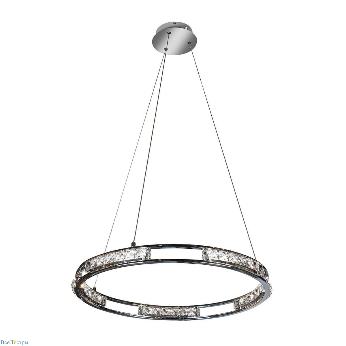 подвесной светодиодный светильник iledex crystal 16364/600 cr