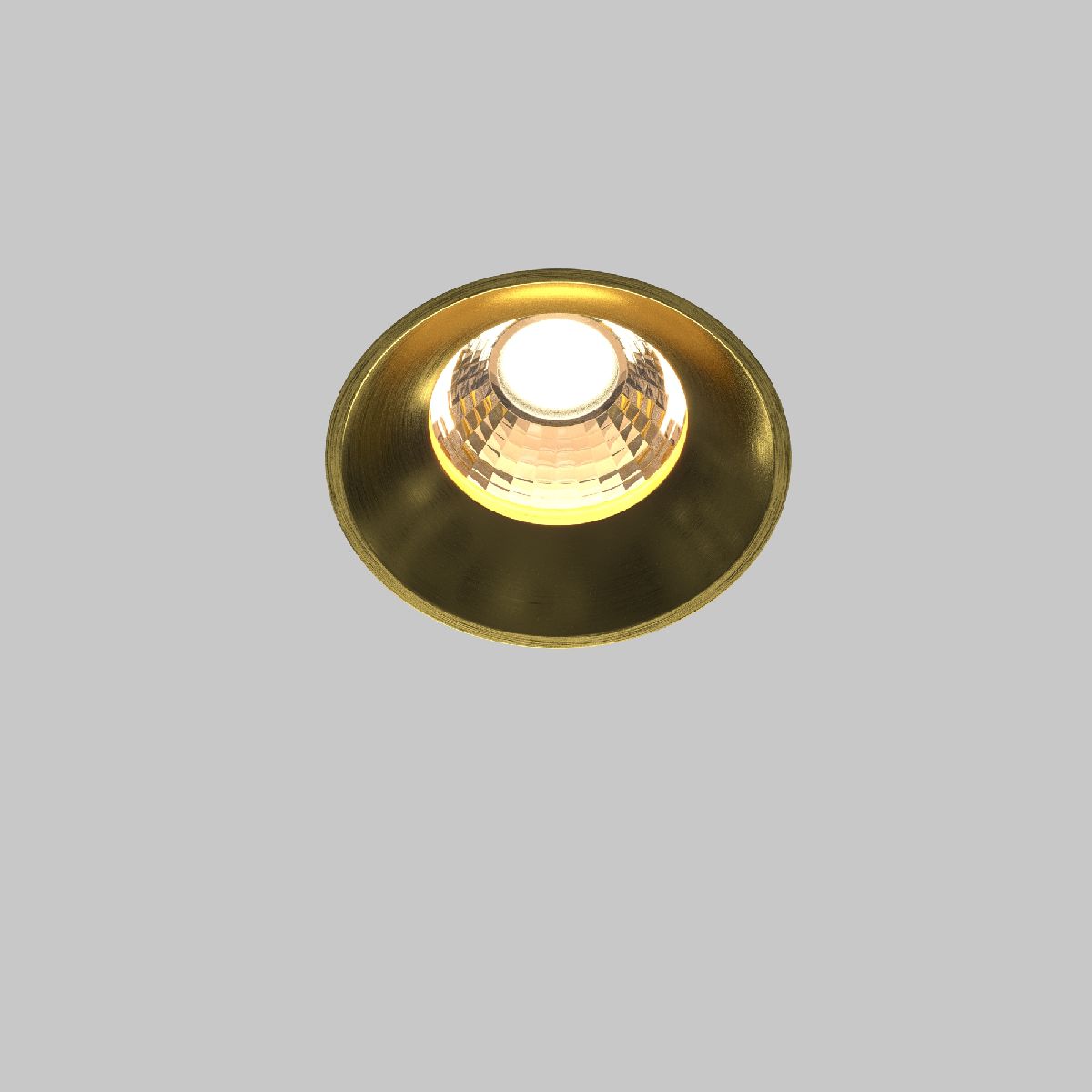 встраиваемый светильник maytoni round dl058-12w3k-trs-bs