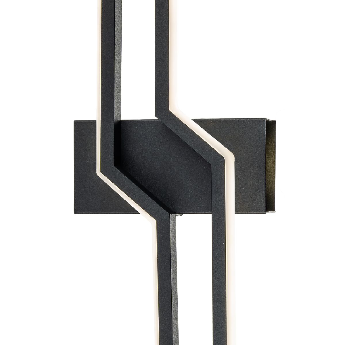настенный светильник escada rail 10219/2led black