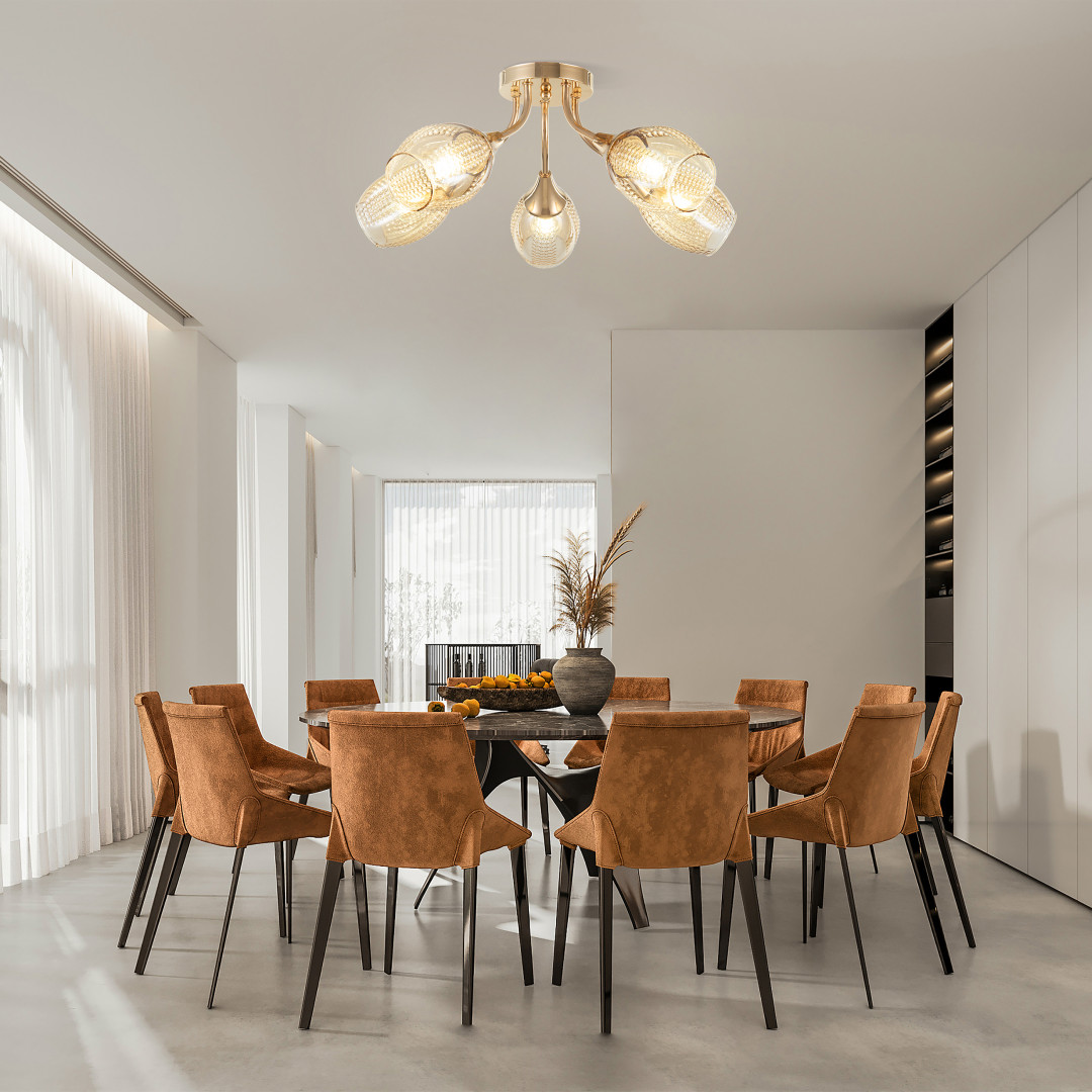 потолочная люстра arte milano napoli 337966/5 fgd