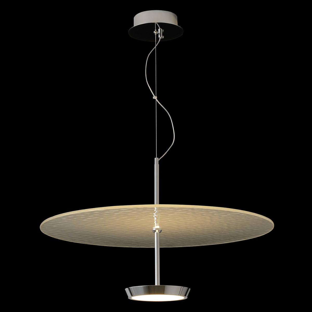 подвесной светильник crystal lux nicole sp18w led