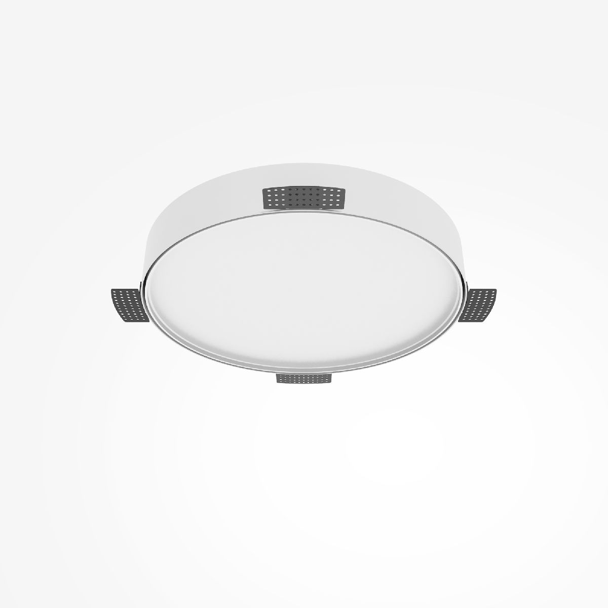 рамка для встраиваемого светильника maytoni downlight dla032-trs45-w