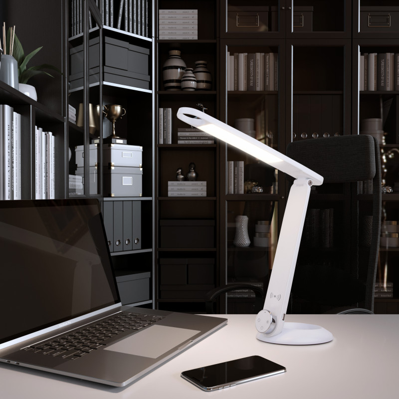 настольная лампа eurosvet action 80428/1 белый