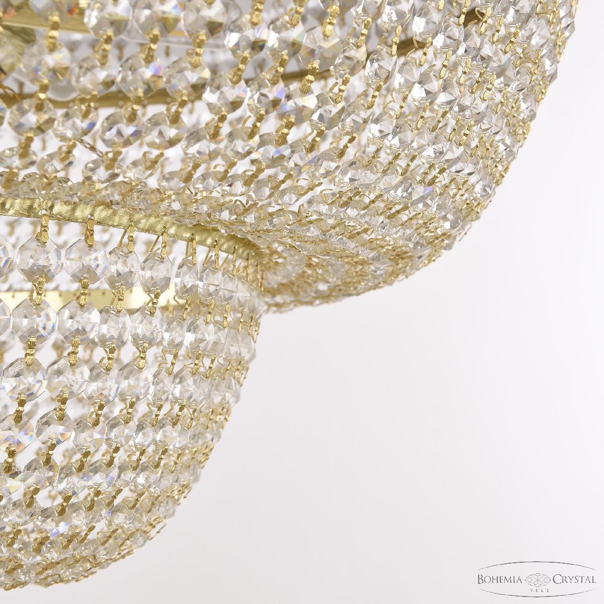 потолочная люстра bohemia ivele crystal al19091/55fl ag